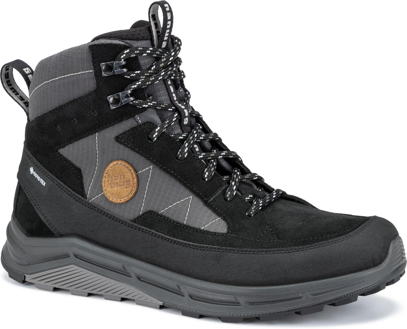 Hanwag Rotpunkt Light Mid GTX herre fjellsko i svart og antrasitt