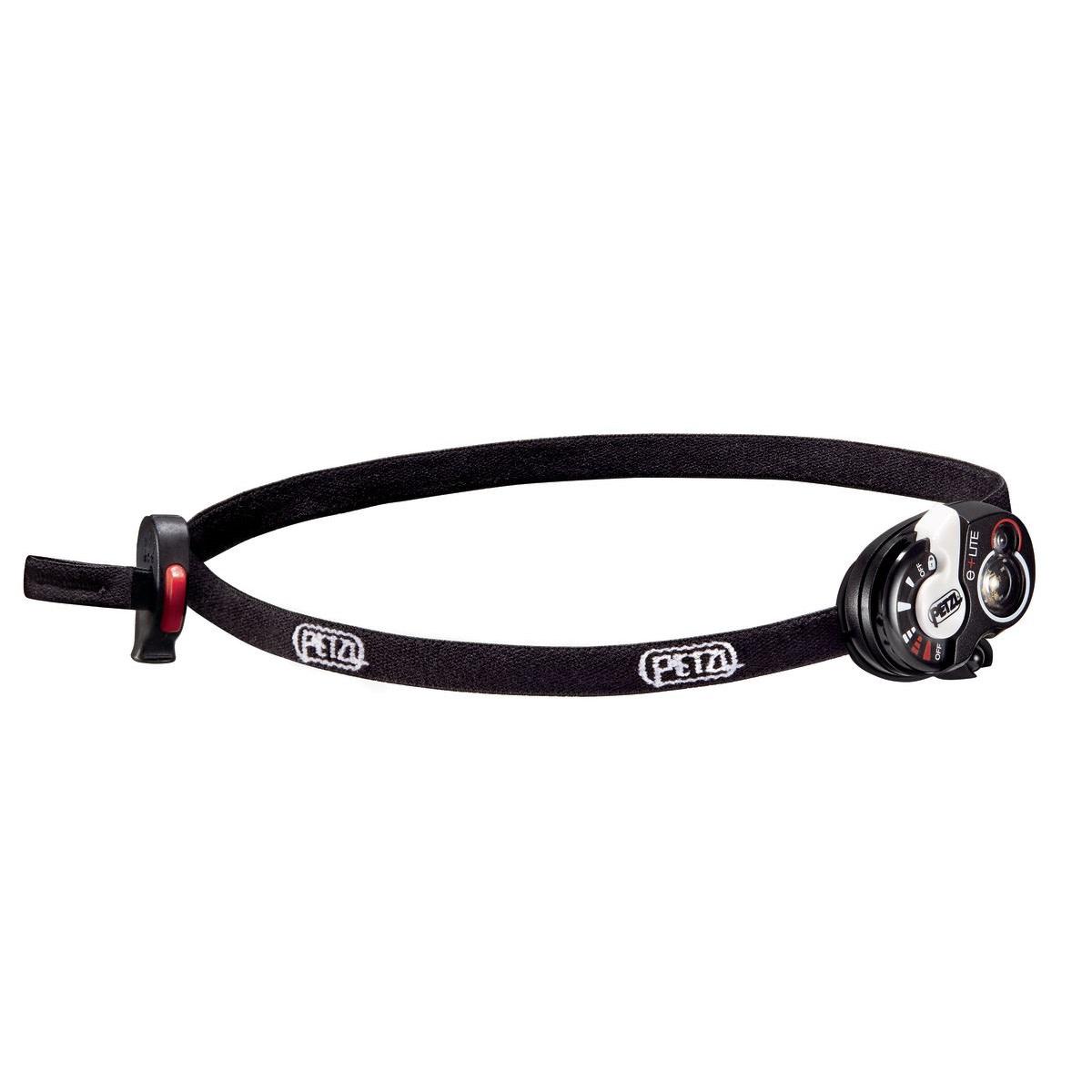 Petzl E+LITE nødlykt i svart
