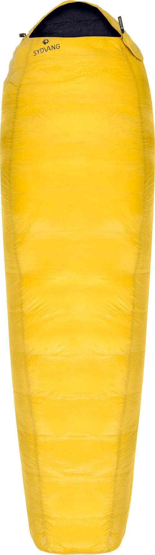 Sydvang Skala dunsovepose i lemon chrome med komforttemperatur ned mot null grader