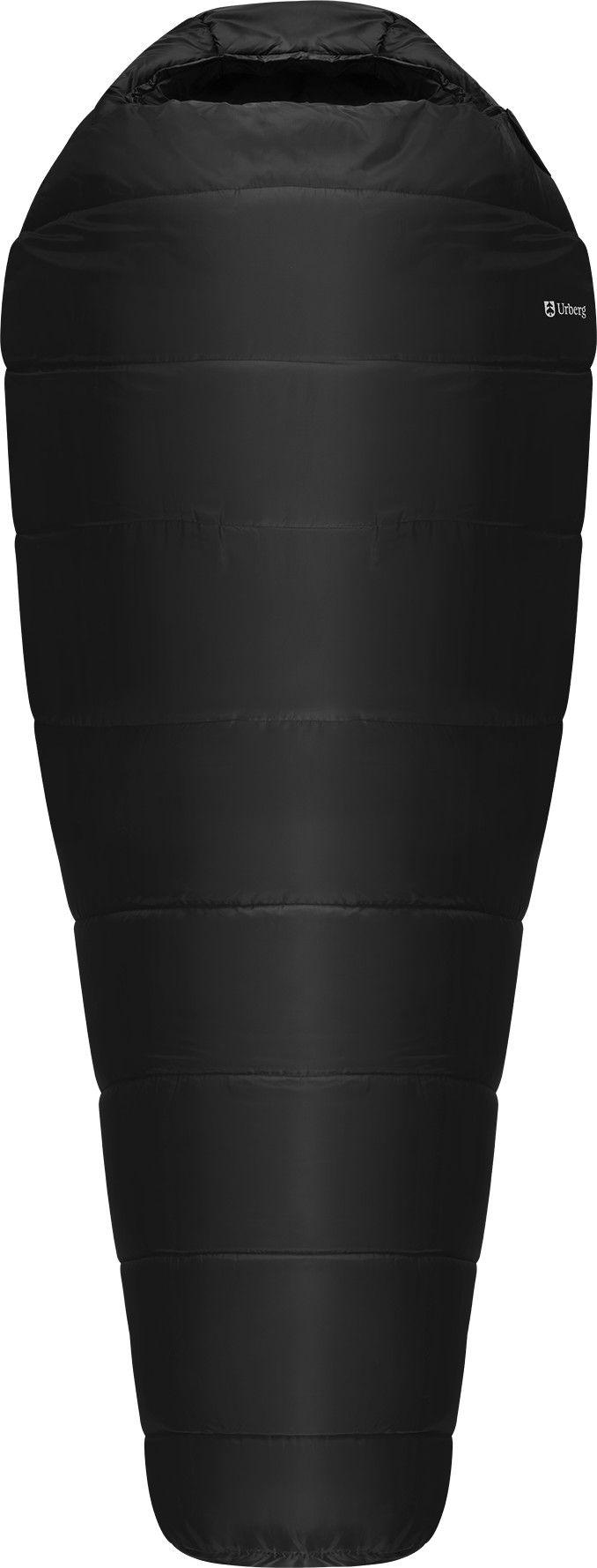 Urberg Extra Wide 2.0 ekstra bred syntetisk sovepose i fargen black beauty