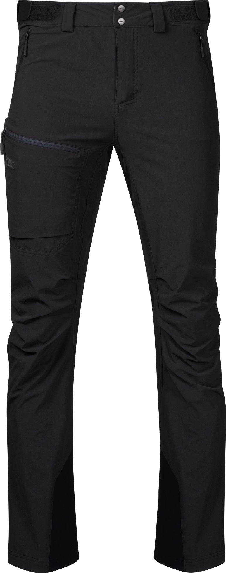 Bergans Breheimen Softshell Pants i svart/kull, softshell bukse for herre
