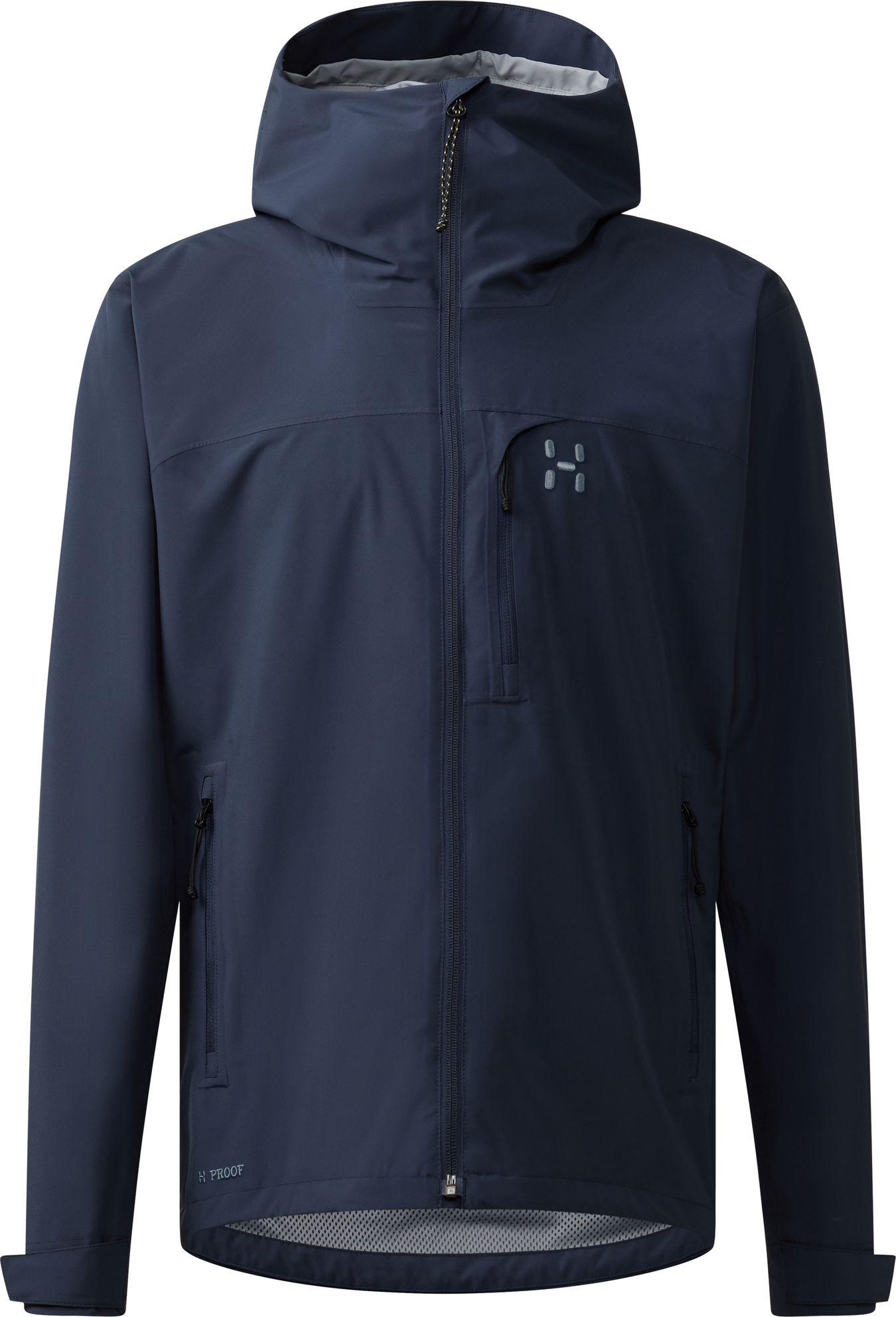 Haglöfs Ozka Proof Jacket i fargen tarn blue, turjakke for herre