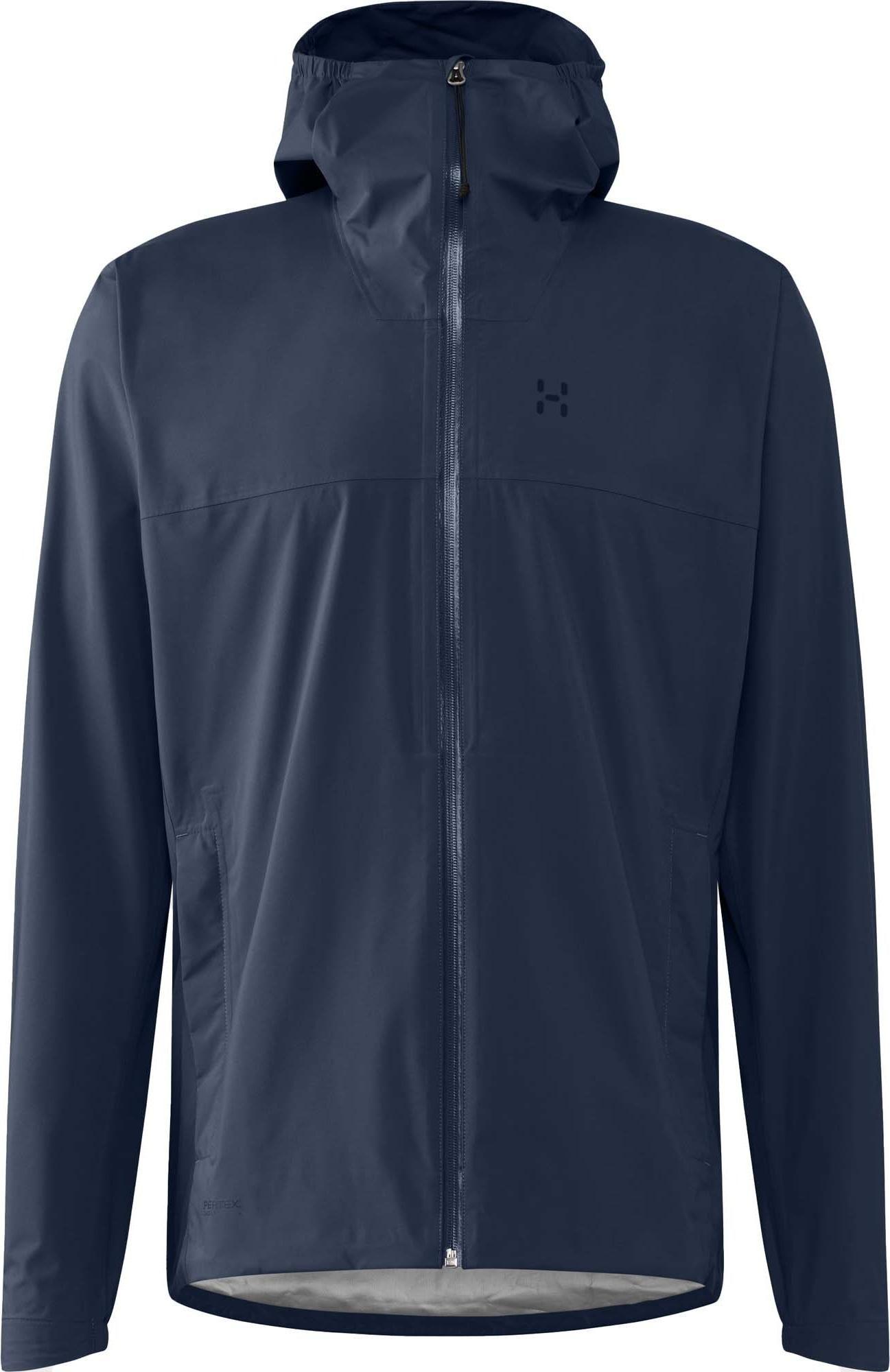 Haglöfs Kaja Proof II Jacket i fargen tarn blue, skalljakke for herre