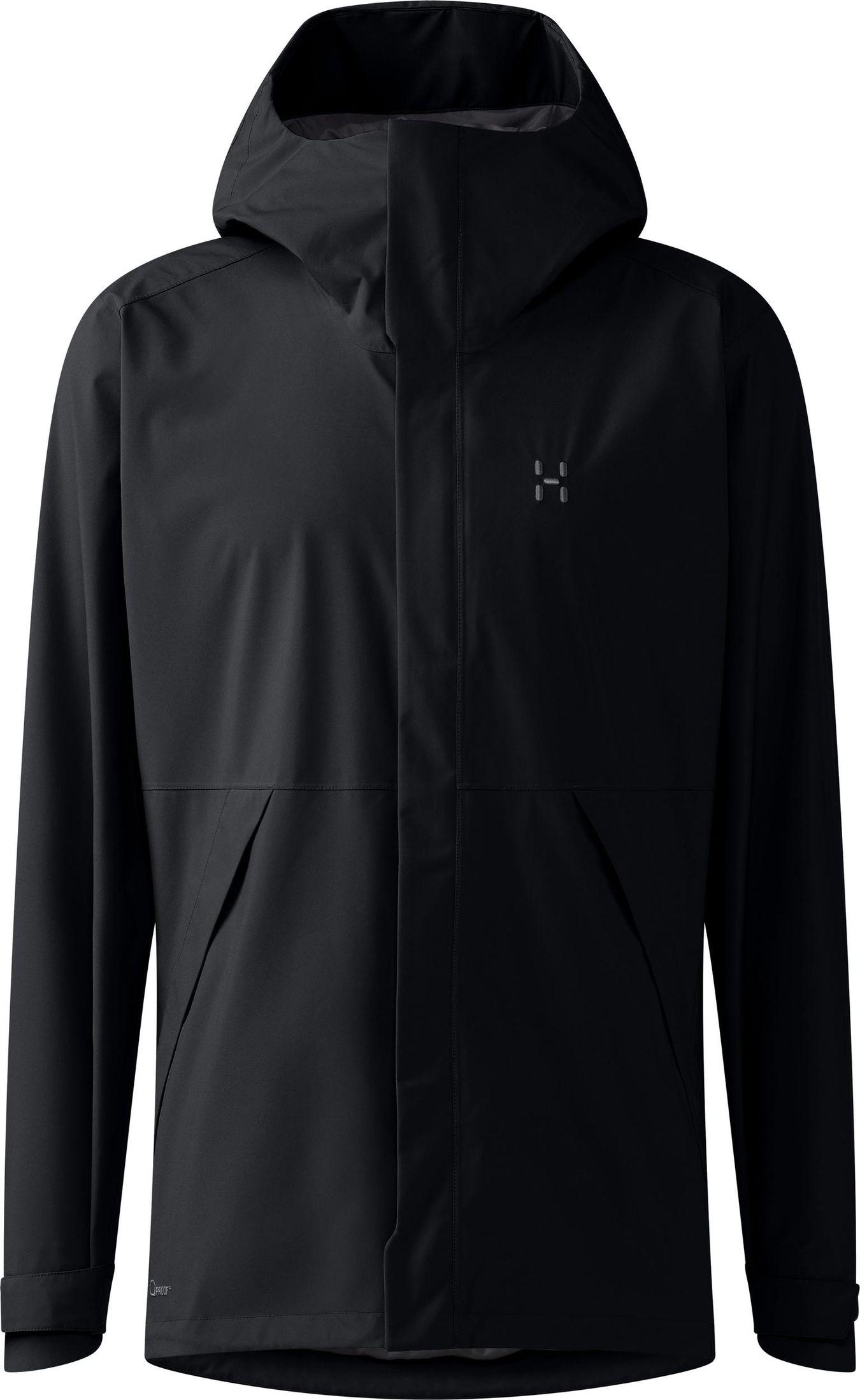 Haglöfs Velum Jacket i fargen true black, skalljakke for herre