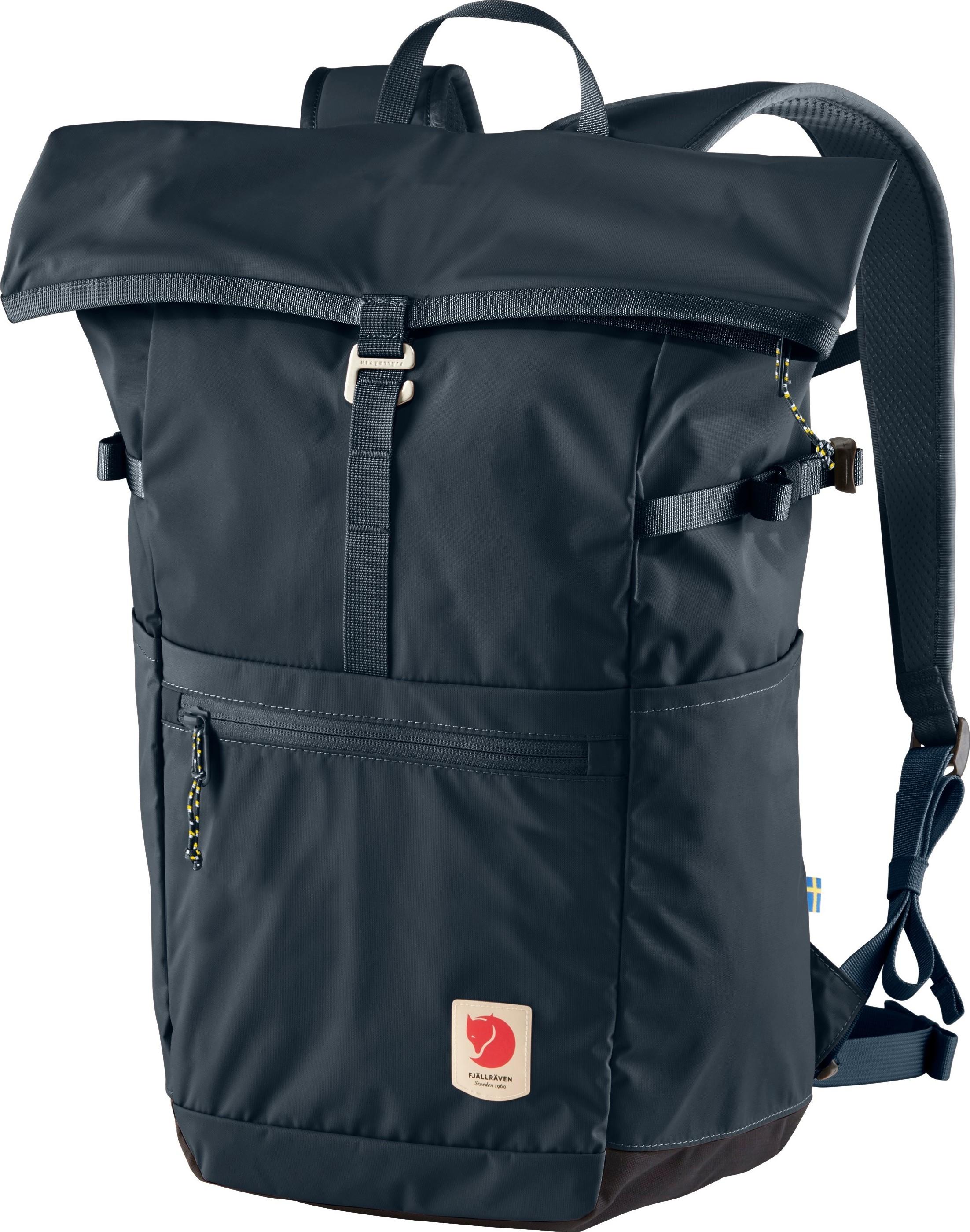 Fjällräven High Coast Foldsack 24 i marineblå farge med rulletopp