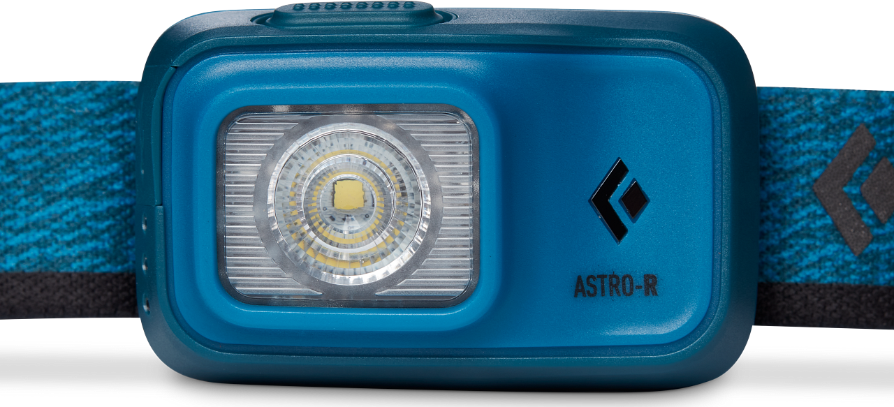 Black Diamond Astro 300-R oppladbar hodelykt i blått