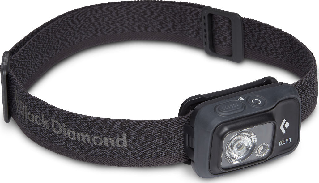 Black Diamond Cosmo 350 hodelykt i grafitt