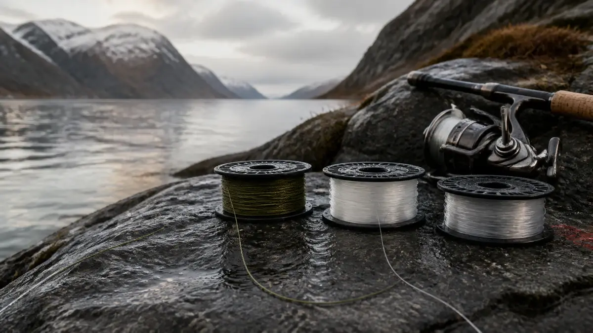 Beste fiskesnøre i 2026: multifilament, mono og fluorocarbon