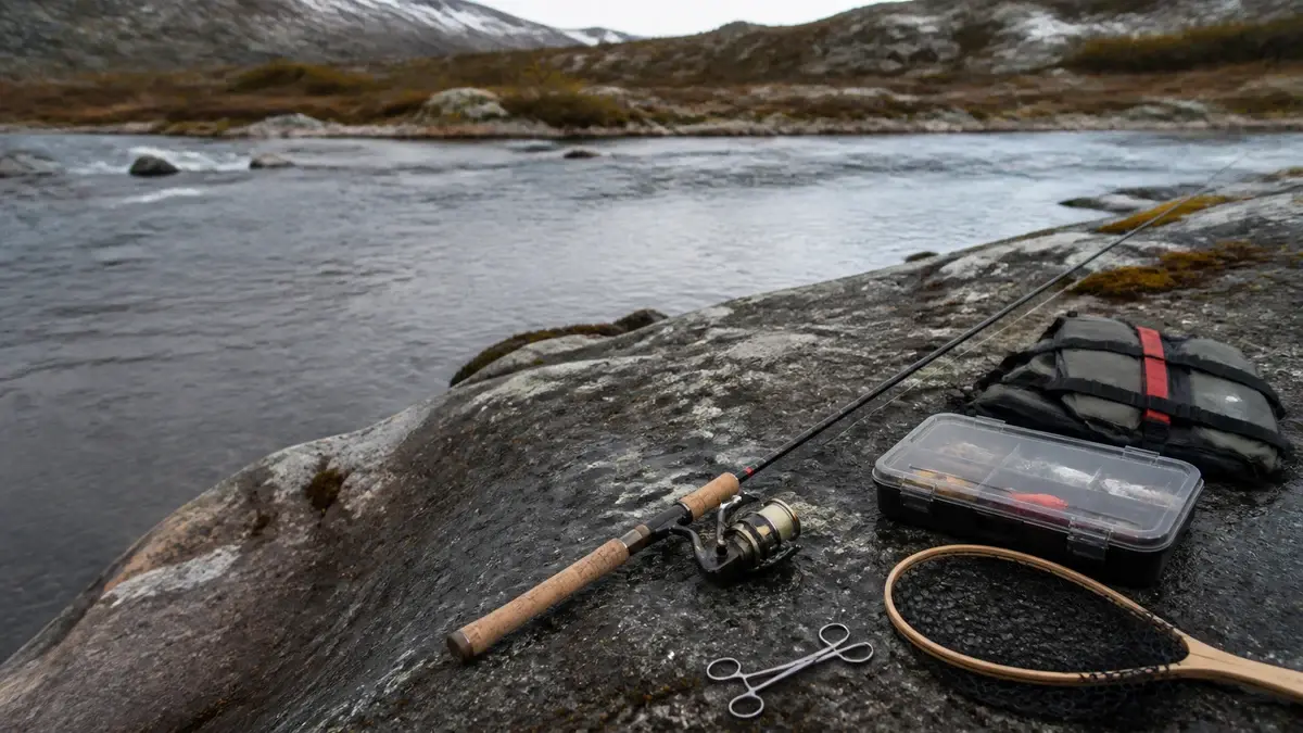 Fiskeutstyr for nybegynnere: komplett startguide