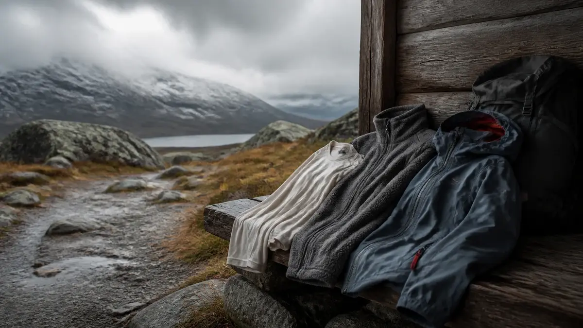 Lag på lag: slik kler du deg på tur