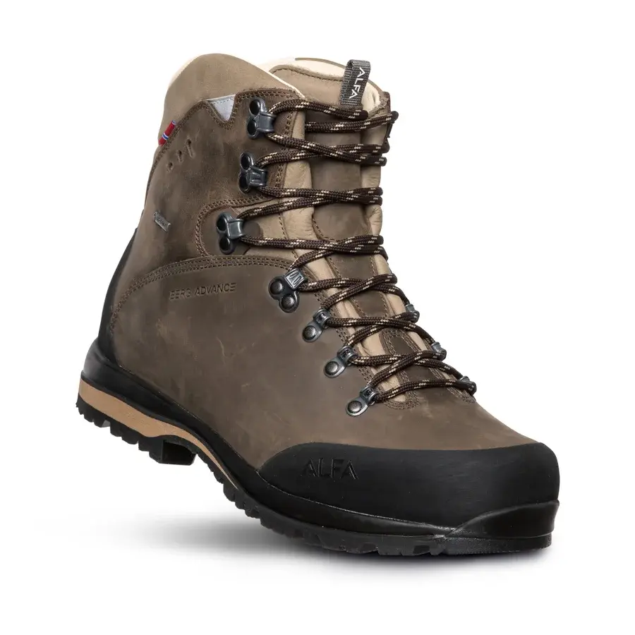 Alfa Berg Advance GORE-TEX Dame Classic Brown produktbilde